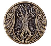 Yggdrasil World Tree of Life Rune Symbol Norse Viking God Odin Thor Valhalla Celtic Knot Ship Longship 1.6" Enamel Pin Badge