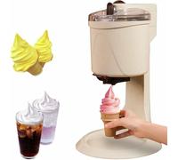 YGHBFRSZ Home Ice Cream Maker Machine, Soft Serve Ice Cream Machine, Yogurt Mr Whippy Ice Cream Makers, for Home Diy Kitchen Fast