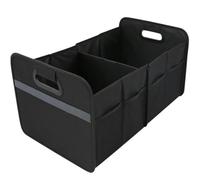 YGHJYTF Car Boot Organiser for BUICK Encore 2013-2023, Durable Collapsible Adjustable Compartments Cargo Storage Organizer Bag,A-Black