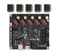 YGHSGTWKL 32Bit Motherboard, EZ5160 Pro & TMC2208, Upgrade Replacement For SKR2 Control Board, Compatible With Raspberry Pi, Ender3/5 3D Printers