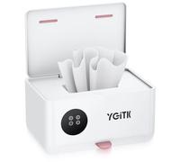 YGiTK Multifunctional Wet Wipe Warmer Portable Baby Wipe Warmer 4-Level Temperature Adjustable,Touch Control Baby Wet Wipes Dispenser,Large Capacity Wipes Warmer with Fast Heating for Babies