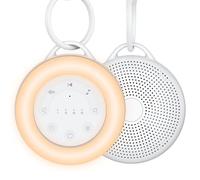 YGiTK Portable White Noise Machine for Baby & Adults, 24 Soothing Sounds, 6 Adjustable Night Light Levels, Sleep Timer, 30+ Hours Battery Life, Rechargeable Baby Sleep Aid Perfect for Nursery & Travel