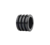 YGJRXF Motorcyc Rubber Black Exhaust Pipe Muffler Gasket Fit For CR250R CR 250R 1984-2007 Dirt Bikes