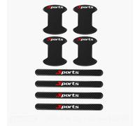 Ygjuetd Car Mirror Door Bowl Stickers,Racing Stripe Sticker,Anti-scratch cover accessories,for Renault Clio 5/Captur 2/Arkana/Megane E-Tech,B-Door bowls + handles set of 8 (sports)