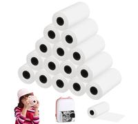 YGKYMVW Thermal Paper, Pack of 15 Thermal Rolls, Thermal Paper for Children, 57 mm x 30 mm, Children's Camera Refill Printing Paper for Children, Instant Cameras, Mobile Mini Photo Printer