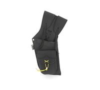 YGLEEULI archery quiver Archery Hip Arrow Quiver Cowhide Leather Bag Right Hand Can Hold 20-30pcs Arrows for Bow Case Shooting(Black)
