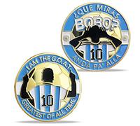 YGLLSSY Messi Commemorative Coin, 1.57 inches, I AM The G.O.A.T., Grade: Metals, Greatest Footballer of All Time, Tribute