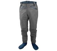 YGLONG Fishing Waders Breathable Stockingfoot Waist Hight Wading Pants 4 Ply sturdy Waterproof Waders For Men Fly Fishing Outdoors(Brown,XS)