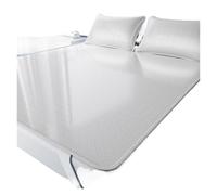 YGMNQAL 3pcs Machine Washable Summer Ice Silk Mat Set, Soft, Breathable And Non-stuffy, A Must-have Bedding For The Family(Black1,150x200cm 3pcs)