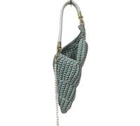 YGMNQAL Handwoven Conch Shell Handbag Pure Color Crossbody Bag
