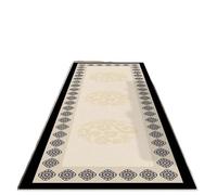 YGMNQAL Retro Pattern Runner Rug Black White Bowknot Classical Design Non Slip Washable Carpet For Bedroom Corridor Decor(Color6,40X120CM)