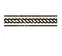 YGMNQAL Wallpaper Borders 5M/Roll Geometric Floor Ceramic Tile Sticker Self-Adhesive Waist Line Wallpaper Waterproof Baseboard Living Room Wall Home Decor(BD002)