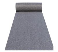 YGMNQAL Wedding Carpet Aisle Pink White Red Ceremony Party Rug Indoor Outdoor Stage Event Runner for Weddings(DARK GRAY,1.5X10)