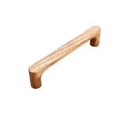 YGMNQAL Wooden Door Knobs 2pc Wooden Cabinet Door Handle Cupboard Door Knob and Handle Kitchen Cabinet Knobs Wardrobe Door Handles for Furniture Hardware(L144xH33xW16xC128mm-A)