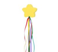 YGMONER Yellow Star Car Antenna Topper - Auto Antenna Ball Exterior Decor Car Decorations Easy to Find Car in The Parking Lot (Shooting Star)