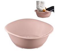 YGMXZL Extra Wide Sitz Bath for Women - Postpartum Recovery & Hemorrhoid Relief | Large Non-Slip Basin for Comfortable Soaking | Perineal Care, Vaginal Healing (Pink)