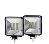 Ygmylandbb LED Tractor Lights, LED Work Light, Waterproof Driving Fog Lights, 12V-24V, Suitable for Trucks ATV UTV SUV, Pack of 2 (168W Square)