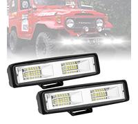 Ygmylandbb LED Work Light LED Light Bar 20W Wide-angle Spot Lamp LED Light for Car 12V-24V Backlight Deck Light Night Fishing, 2pcs