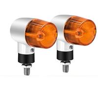 Ygmylandbb Motorcycle Turn Signal Lights, 12V Direction Indicator Signal Light Position Lamp, Amber Universal, 2pcs