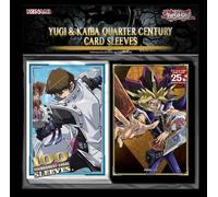 YGO Yugi & Kaiba Quarter Century Card Sleeves (100)