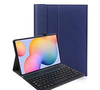 YGoal Keyboard Case for Lenovo tab K10 TB-X6C6, Slim Series Detachable Wireless Keyboard PU Leather Keyboard Stand Case Cover for Lenovo tab K10 TB-X6C6, Blue