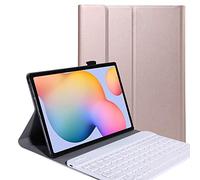 YGoal Keyboard Case for Lenovo tab K10 TB-X6C6, Slim Series Detachable Wireless Keyboard PU Leather Keyboard Stand Case Cover for Lenovo tab K10 TB-X6C6, Rose Gold