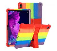 YGoal Silicone Case for PRITOM Tab 10 Lite - Light Weight Kids Friendly Soft Shock Proof Protective Cover for PRITOM Tab 10 Lite 10.1 tablet, Mcolor
