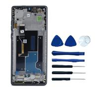Ygpmoiki LCD Screen Display Touch Digitizer with Frame Assembly Replacement Blue for Motorola Moto Edge 50 Fusion XT2429-1 S50 Neo XT2427-4 G85 XT2427-3 6.7"