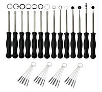 YGQ 14 Pcs Carburetor Adjustment Tool kit Fit for STHIL Ryobi Husqvarna Echo Chainsaw Poulan Homelite Weed Eater Wacker Trimmer Leaf Blower Lawn Mower