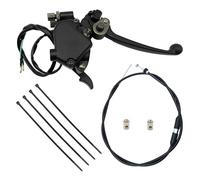 YGQ 7/8" 22mm Thumb Throttle Cable with Dual Brake Lever Assembly for 50cc 90cc 150cc 250cc ATV Quad Roketa Taotao Sunl Kazuma Go Kart