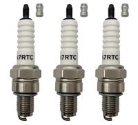 YGQ A7RTC Spark Plug for GY6 50cc 110cc 125cc 150cc Replacement for NGK CR7HSA Torch A7TC XR80 XR100 CRF50 CRF80 Scooter ATV Go Kart Buggy Sandrail Moped Quad 4 Wheeler Pit Dirt Bike