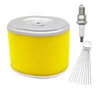 YGQ AFZE30 Air Filter Compatible with Honda GX340 GX 390 11HP 13HP Engine 17210-ZE3-505 17210-ZE3-010 Air Cleaner Lawn Mower with Spark Plug