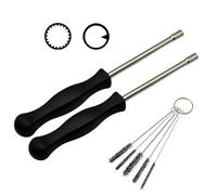 YGQ Carburetor Adjustment Tool 21 Teeth Spline 530035560 + Pac Man 308535003 carb Adjusting for Ryobi EchoHusqvarna Poulan Weed Eater Wacker Leaf Blower Lawn Mower