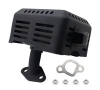 YGQ GX160 Muffler Silencer Assembly for Honda 5.5hp 6.5hp GX120 GX140 GX200 18310-ZF1-000 159cc predator 196 cc 173 212cc Motor Engine with Exhaust Deflector