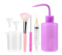 YGQQOY Snow Globe Tumbler Supplies Kit for DIY Glitter Snow Globe Craft