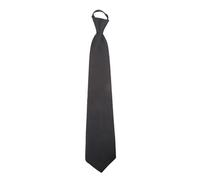 YGSGJSP Men Necktie Ties For Men Lazy Narrow Easy Pull The Rope Tie Solid Zipper Wedding Business Supplies Zipper Large Ties 8cm(Black)