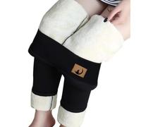 YGSIKY Fleece Lined Leggings for Women,Winter Warm Thick Thermal Velvet Tights,Fleece Lined Leggings Women 2024 Tummy Control High Waisted Warm Thermal Legging Winter Pants (Black 13,4XL)
