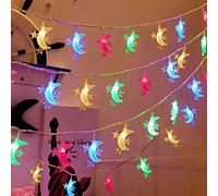YGSIKY Solar String Lights-3m 20 LED Fairy String Light,Decorative Lighting Fairy Lights Battery Powered Stars Moon String Lights Decorative Lighting for Christmas Wedding Birthday Indoor Outdoor