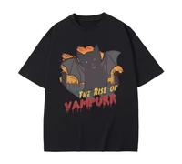 YGTA2awes The Return of Vampurr Cat Graphic T-Shirt Black L