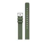 YGUK0J Quick Release Silicone Rubber Watch Band Adjustable Strap For Women Girls Ladies 12mm-22mm Bands With Buckle(Dark green,12mm)