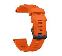 YGUK0J Two-Tone Sports Silicone Strap Compatible with Garmin Forerunner 965 955 Solar 945 935 745 22mm Watch Band Replacement Wristband Bracelet(Orange,for Forerunner 965)