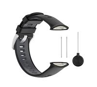 YGUKOJ Sport Silicone Wristband Compatible With Polar Vantage V2 Watch Band Replacement Strap Bracelet Watchband Accessories 1:1(Black Gray)