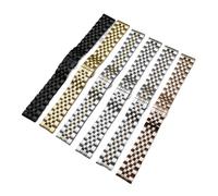 YGUKOJ Stainless Steel Watch Bracelet Strap 18mm 19mm 20mm 21mm 22mm Women Men Solid Metal Watch Band Compatible with Gear S3 Watch Accessories(Rose gold,12mm)