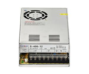YGY 12V 33A 400W AC 110V/220V Converter Adapter Power Supply for LED Lighting,LED Strip,CCTV,3D Printers (DC 12V 400Watts)