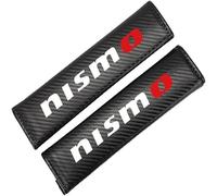 YGYGNZBV 2 Pcs Car Seat Belt Shoulder Padding Cover for Nismo, Comfortable Car Protective Sleeves Automotive Interior Accessories