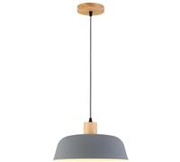 YGZPALH Nordic Danish Style Light Fixture Macaron Lamp Shade Adjustable Pendant Lights for Kitchen Island Ambient Lighting Oak+Metal Lamp Shade for Dining Room Bar Restaurant Kitchen Island Sink