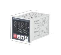 YH-TCN4 PID Temperature Controller Dual Output SSR Relay Digital Display Adjustment High Precision 100-240VAC 0-400℃ K/J/T/CU50 IDGTTLDF(YH-TCN4S)