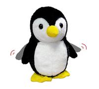 YH YUHUNG Walking and Talking Penguin Plush Toy Repeats What You Say Talking Penguin Stuffed Animals Voice Repeating Toy Animal for Boys and Girls Gift, 7 Inches