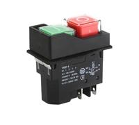 YH02-A 110V 220V 4PIN 5PIN Electromagnetic Switch Starter Push Button for Machine Tool Equipment IP55 Waterproof Safety 16A(4PIN,110V)