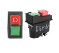 YH02-A 110V 220V 4PIN 5PIN Electromagnetic Switch Starter Push Button For Machine Tool Equipment IP55 16A 1Pcs(5PIN,110V)